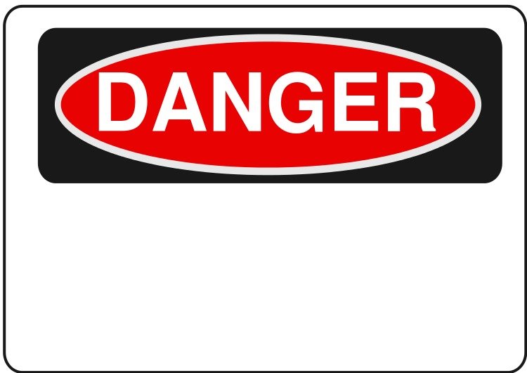 Red Danger Sign N2