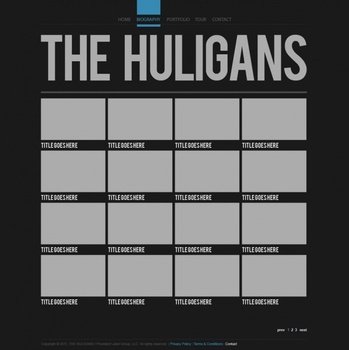 Brand New Psd Template For You To Transform Into Your Bands Next