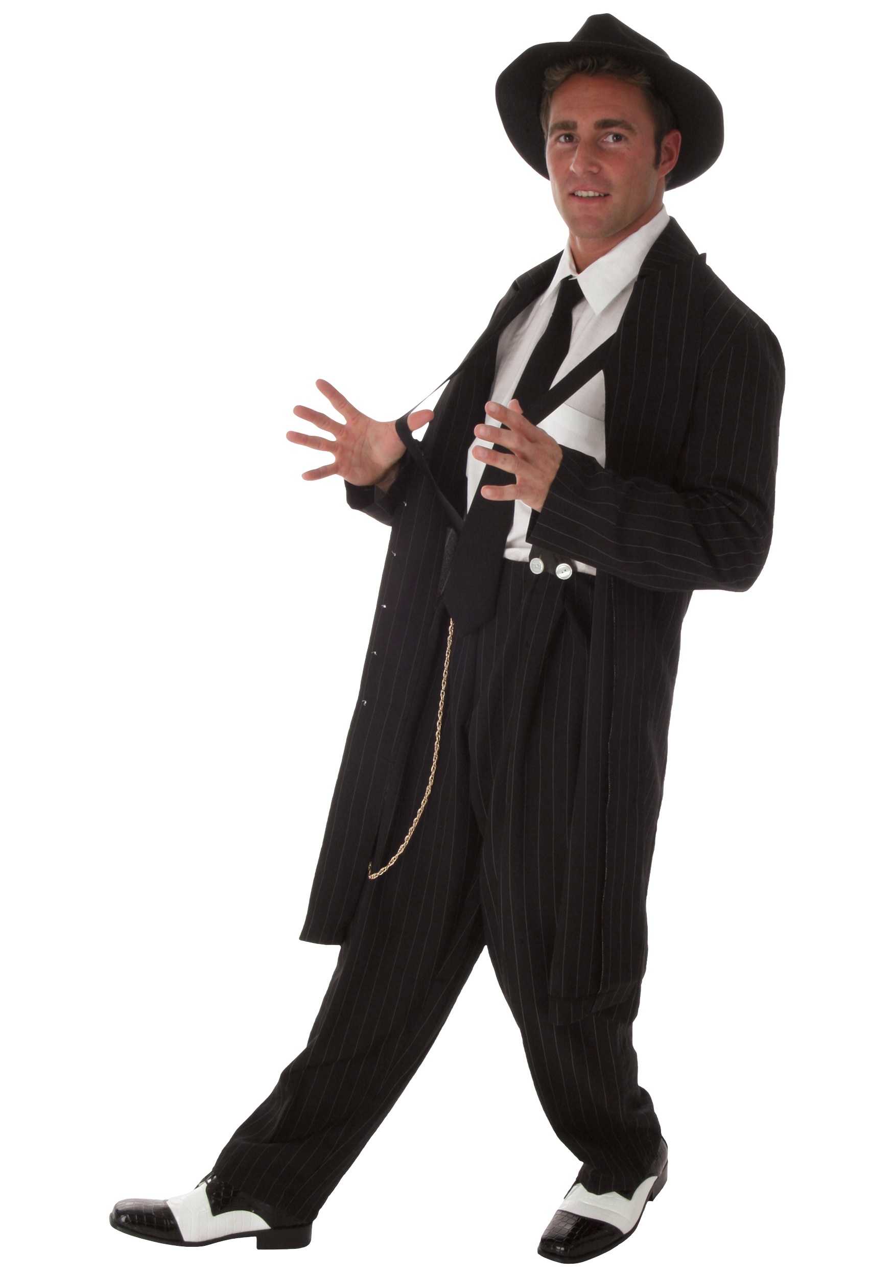 Black Zoot Suit Costume drawing free image download