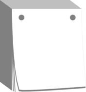 Blank Calendar Clip Art N7