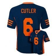 Jay Cutler NFL Youth Jersey Alternate Navy 6 Chicago Bears At