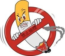 Cartoon No Smoking Sign N15