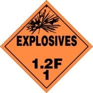 Dot Hazmat Explosive drawing