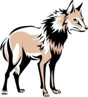 Wolves Clip Art N9