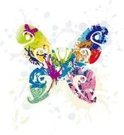 Butterfly Graphic Art