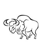 Ox Coloring Page N3