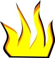 Fire Cartoon Clip Art N11
