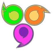 Tri-color Sonic Heroes Team Logo