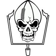 Skull Football Helmet Clip Art