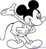 Mickey Mouse Drawings N2