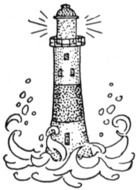 Lighthouse Outline drawing