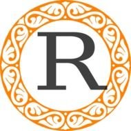 R Monogram Clip Art
