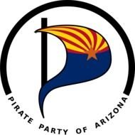 Logo of Pirate Party Of Arizona clipart