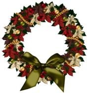 Christmas Wreath Clip Art N99