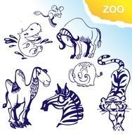 Cartoon Animal Vectors Free