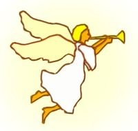Angel With Trumpet Clip Art N10