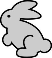 Bunny Rabbit Clip Art Free N58