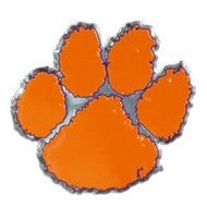 Clemson orange Tiger Paw drawing