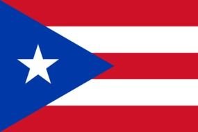 Puerto Rico star Flag drawing