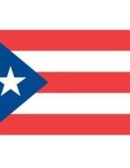 clipart of the Puerto Rico Flag