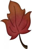 Fall Leaves Clip Art drawing