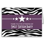 Purple Zebra Print Clip Art N2