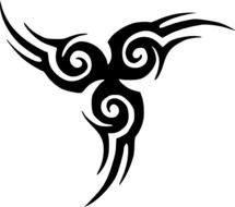 Tribal Tattoo Clip Art N15