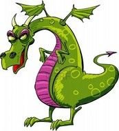 Puff The Magic Dragon drawing