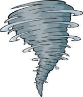 Tornado Cartoon Clip Art N27