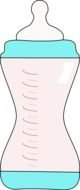 pink Baby Bottle drawing