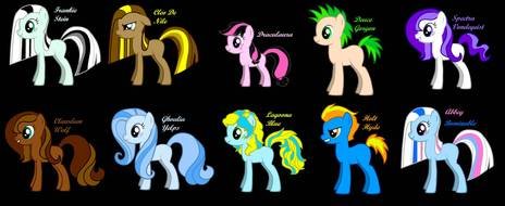 My Little Ponies As Monster High