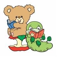 Bear Reading Book Clip Art N9
