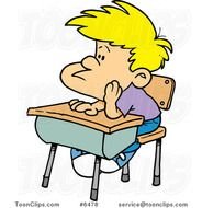 Bored Person Cartoon N3