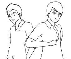 Big Time Rush Coloring Page drawing