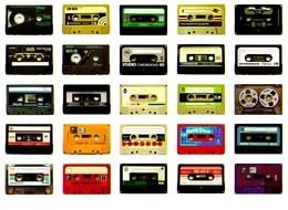 set of vintage Movie Cassettes