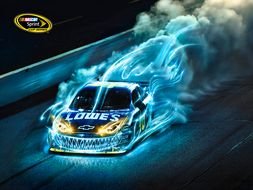 Jimmie Johnson 48 Car drawing