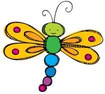 color nice insect Clip Art drawing