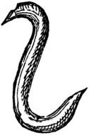 Hook Clip Art drawing