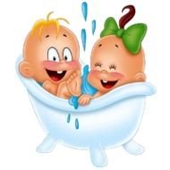 Baby Boy And Girl Clip Art N2