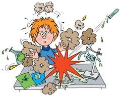 Clip Art Science Experiment Gone Wrong