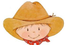 clipart of the cowboy baby boy