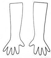 Cartoon Arms And Hands N3