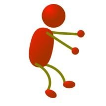 red Stick Figure drawing