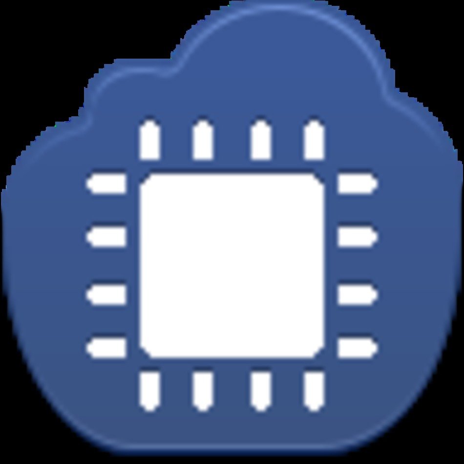 Blue Cloud Clip Art N24