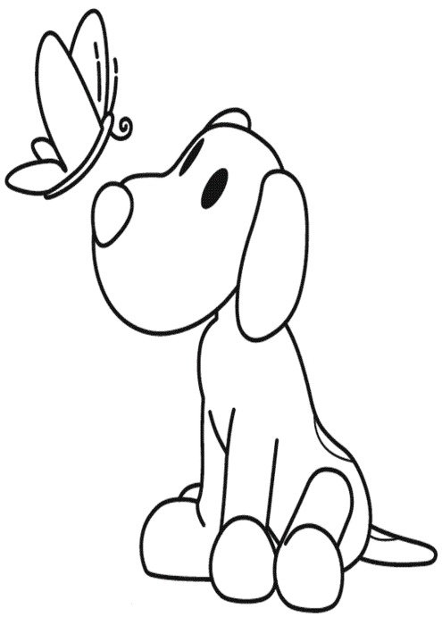 dog and insect drawing