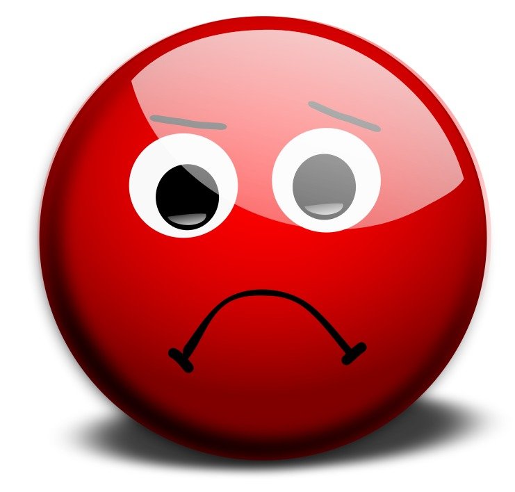 Red Smiley Face Clip Art N18