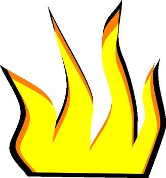 Fire Cartoon Clip Art N11