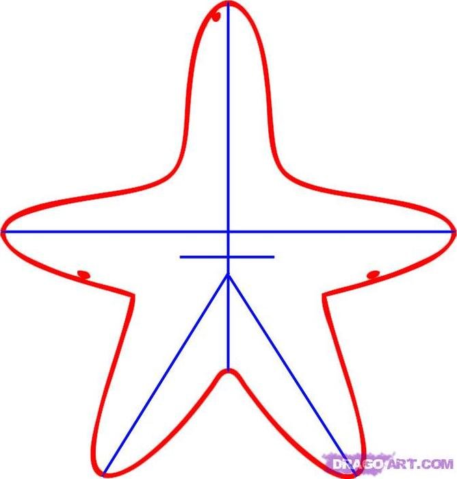 How To Draw Patrick Star Step By