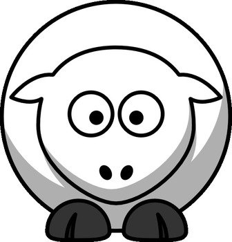 Cartoon Sheep Clip Art N71