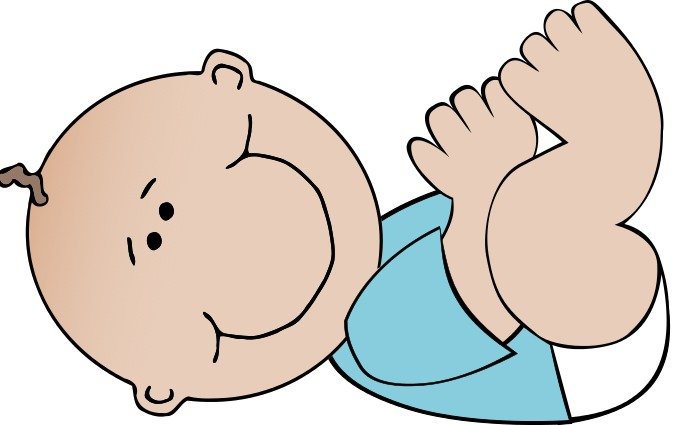 Cartoon Girl Laying Down N2